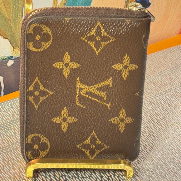 Louis Vuitton Card holder Zipper round Monogram wallet - Picture 3 of 15